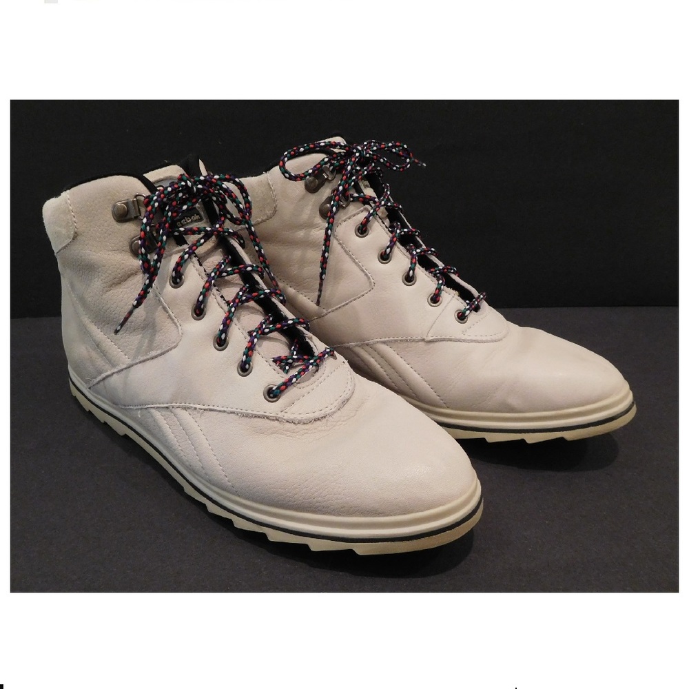 BOKS Reebok Leather High-Top Ankle Sneaker Boots